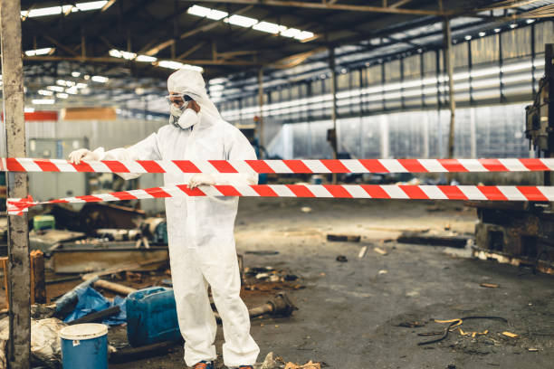 Professional Biohazard technician working in Fish Creek, WI